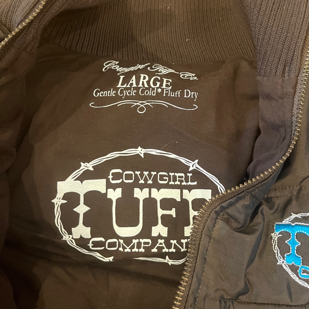 Cowgirl Tuff Dark Brown Jacket